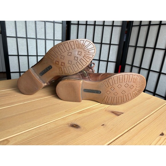 Timberland Earthkeepers Women Brown Lace Up Boot US 7.5 Full Zip Mid Calf Boots - Picture 5 of 6